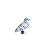 Snowy Owl Wooden Toy