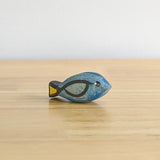 Blue Tang Fish Wooden Toy