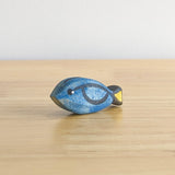 Blue Tang Fish Wooden Toy