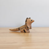 Frill Neck Lizard Wooden Toy