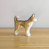 Husky Dog Wooden Toy