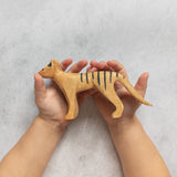 Thylacine ~ Tasmanian Tiger Wooden Toy
