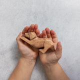 Puppy Playing Wooden Toy