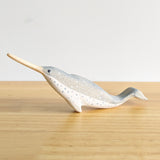 Narwhal Wooden Toy