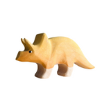 Triceratops Wooden Toy