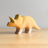 Triceratops Wooden Toy