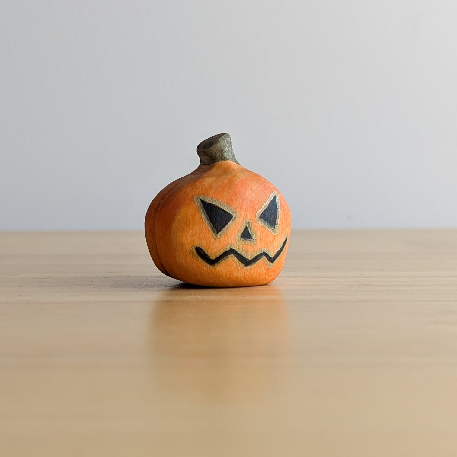 Jack-O- Lantern Wooden Toy
