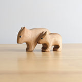 Wombat Joey Wooden Toy
