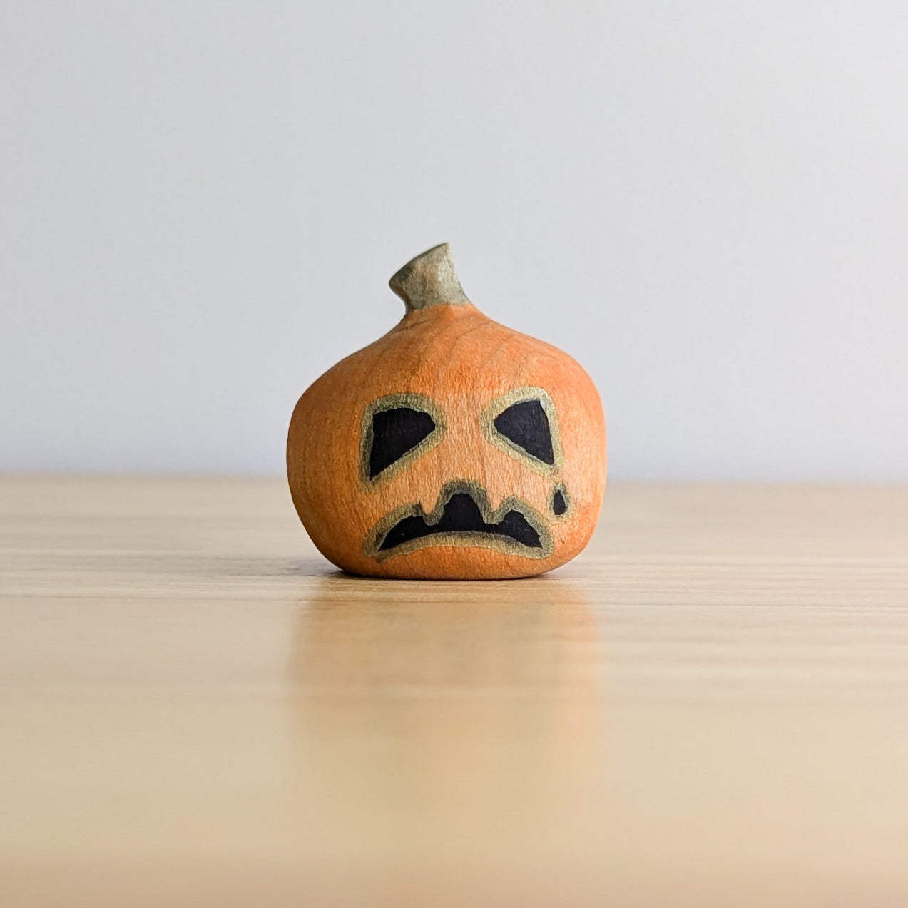 Jack-O- Lantern Wooden Toy