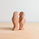 Lovebirds - Beautiful Wood Grain