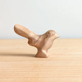 Willy Wagtail Bird - Beautiful Wood Grain