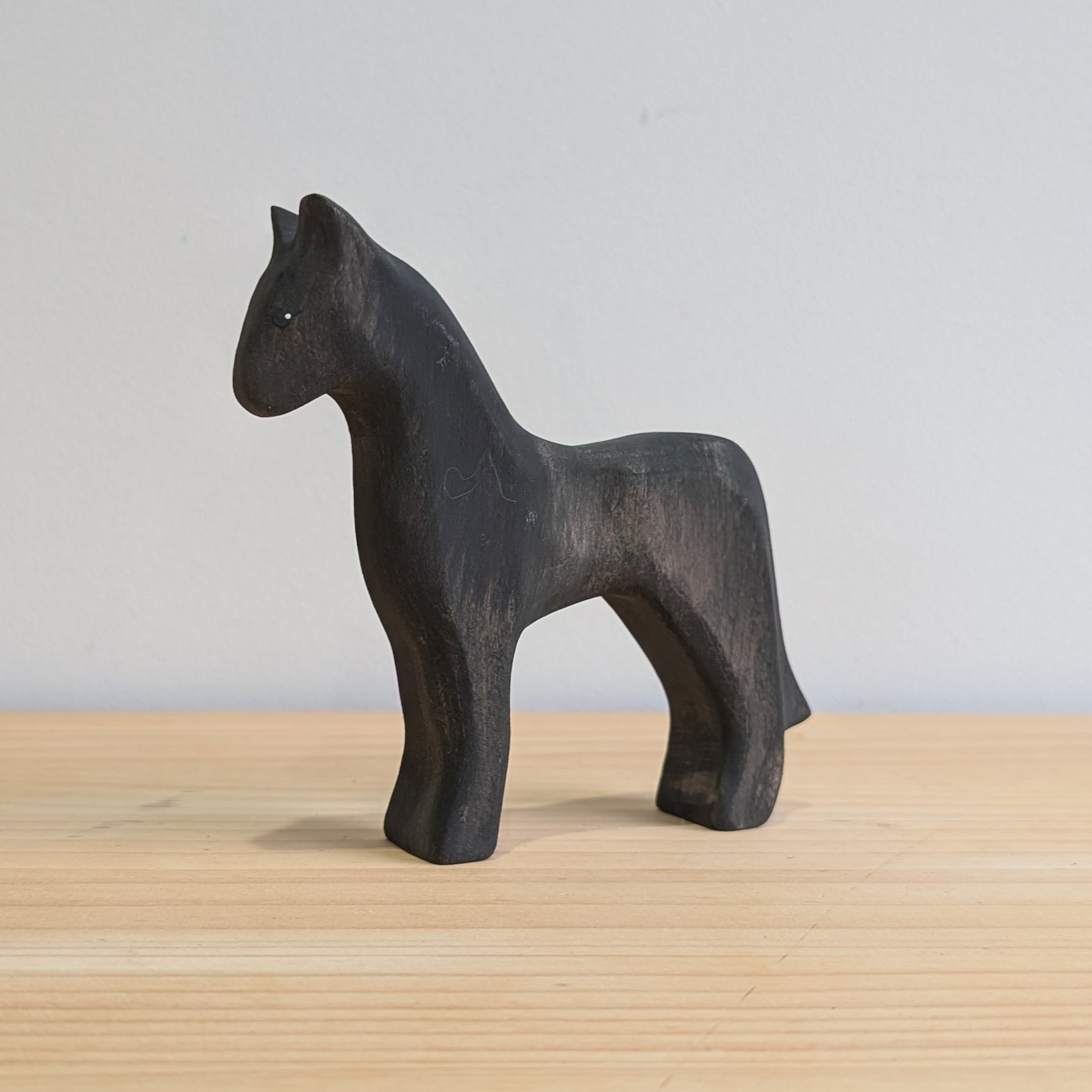 Horse Standing Wooden Toy