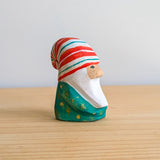 Peppermint Gnome  Wooden Toy