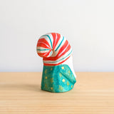 Peppermint Gnome  Wooden Toy