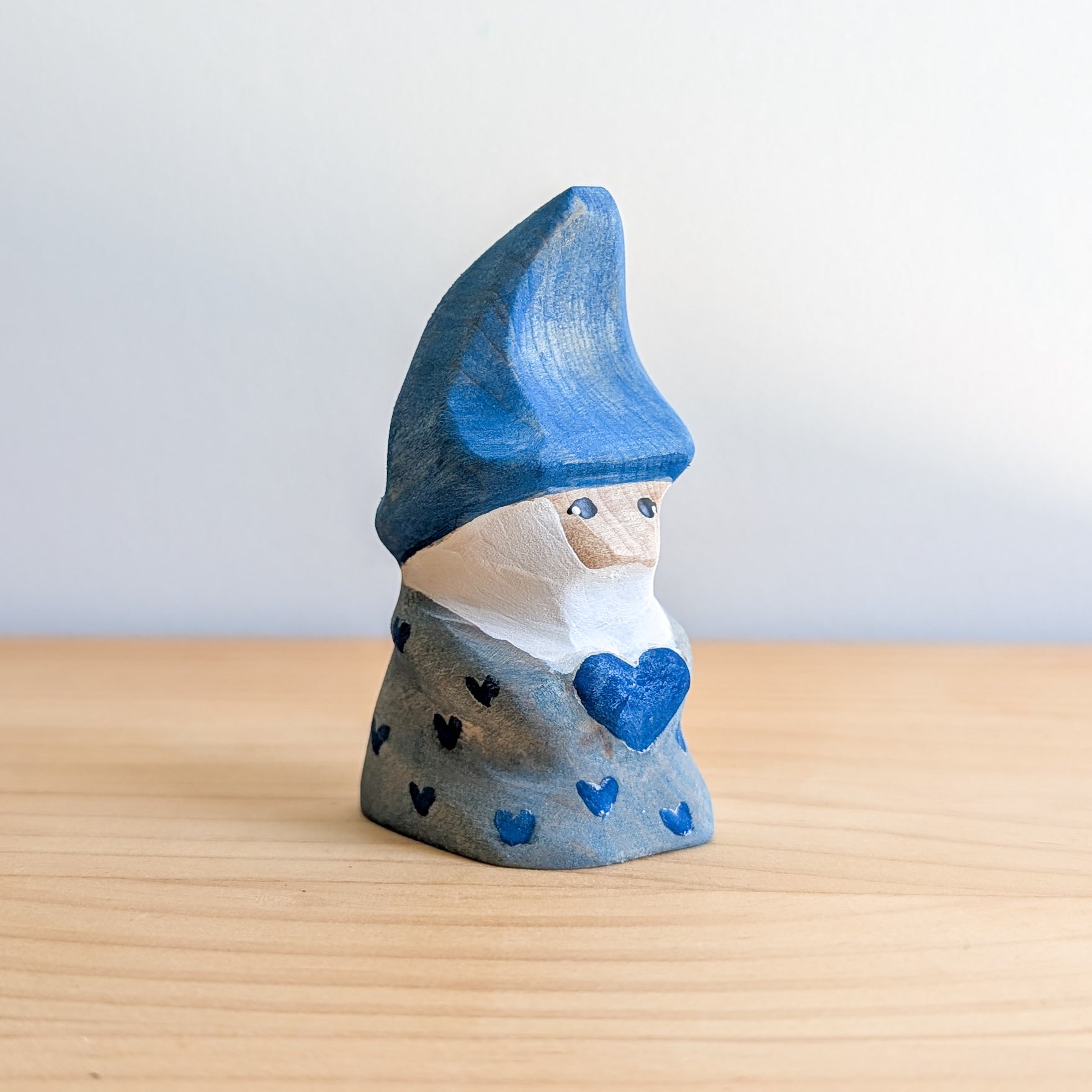 Valentine's Gnome Wooden Toy