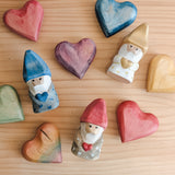Valentine's Gnome Wooden Toy