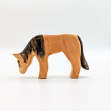 Horse Grazing Wooden Toy