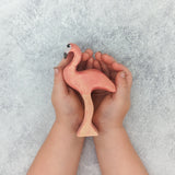 Flamingo (Tall) Wooden Toy