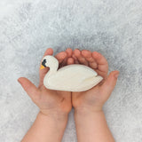 White Swan Wooden Toy