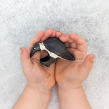 Ibis Pecking Wooden Toy