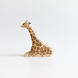 Giraffe - Sitting - Wooden Toy