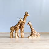 Giraffe - Sitting - Wooden Toy