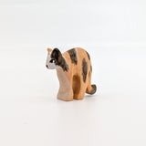 Cat Arching Wooden Toy - Various Colours
