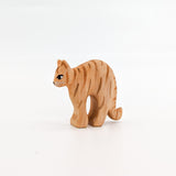 Cat Arching Wooden Toy - Various Colours