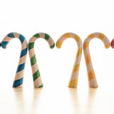 Candy Cane Wooden Toy