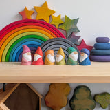 Gnome Wooden Toy - Rainbow