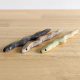 Snake Wooden Toy - Red Belly Black, Green Tree, Eastern Brown Snakes