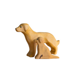 Golden Retriever and Puppy Set