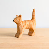 Cat Standing Wooden Toy - Tabby, Black, Ginger, Calico