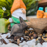 Bunny Baby Sitting Wooden Toy