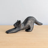 Cat Stretching Wooden Toy - Various Colours