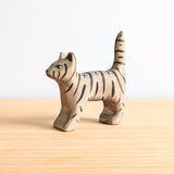 Cat Standing Wooden Toy - Tabby, Black, Ginger, Calico