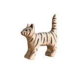 Cat Standing Wooden Toy - Tabby, Black, Ginger, Calico