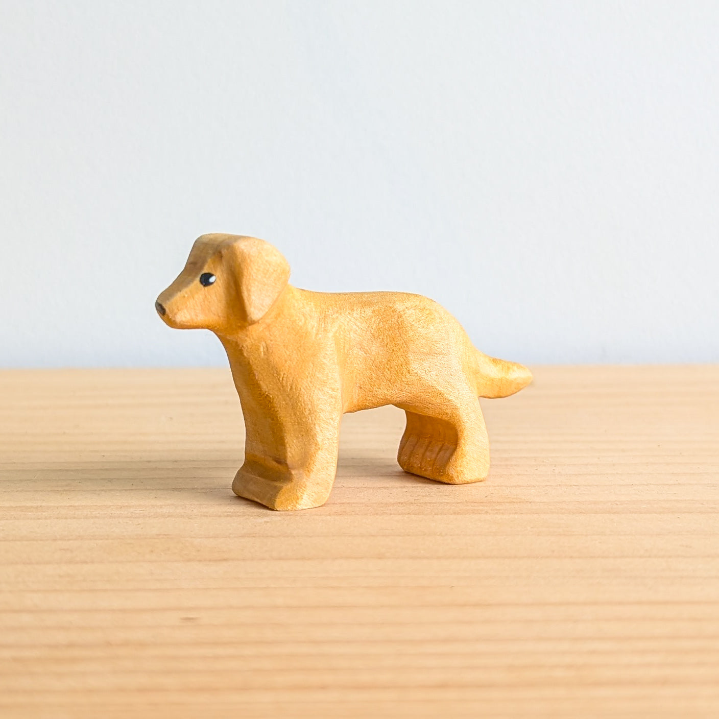 Puppy Standing Wooden Toy