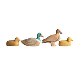 Duck Family Wooden Toy Set