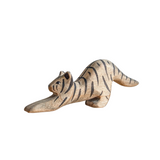 Cat Stretching Wooden Toy - Various Colours